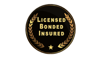 Licensed, Bonded, Insured Badge